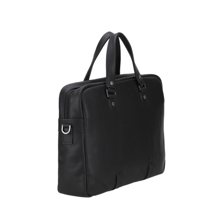 Porte-document Cuir Néro
