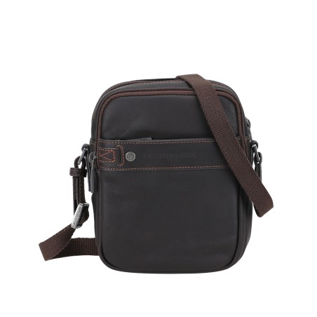 Petit sac traves Cuir Néro