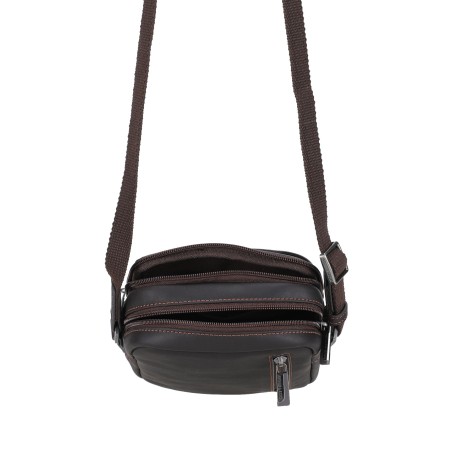 Petit sac traves Cuir Néro