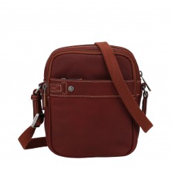 Petit sac traves Cuir Néro