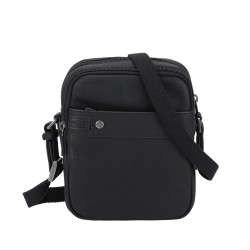 Petit sac traves Cuir Néro