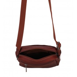 Sac travers Cuir Néro