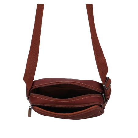 Grand sac traves Cuir Néro