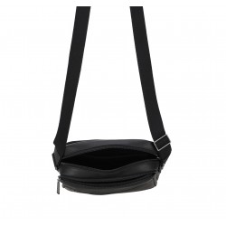 Grand sac traves Cuir Néro