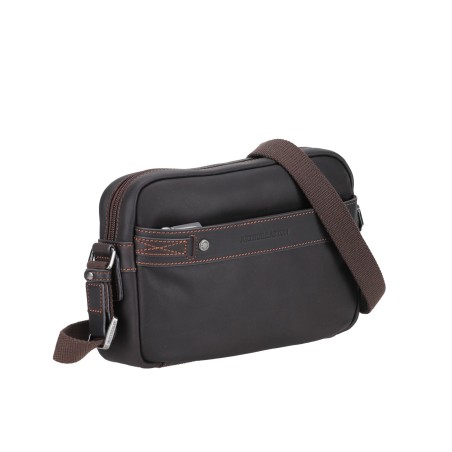 Petite besace Cuir Néro