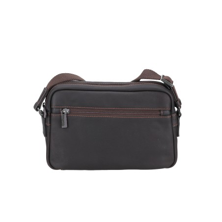 Petite besace Cuir Néro