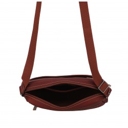 Petite besace Cuir Néro