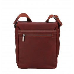 Sac travers à rabat Cuir Néro