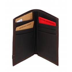 Porte-cartes Cuir Néro