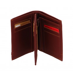 Portefeuille Cuir Néro