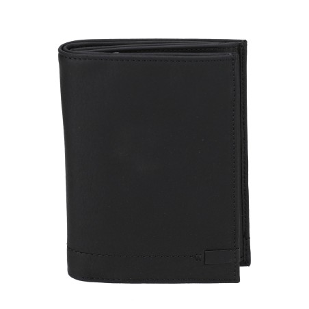 Portefeuille Cuir Néro