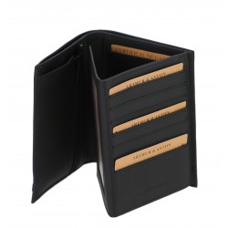 Portefeuille Cuir Néro