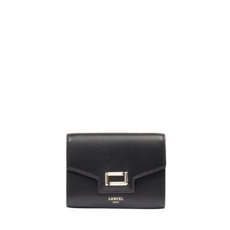 Portefeuille Compact Rabat Angèle en Cuir