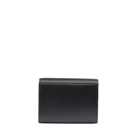 Portefeuille Compact Rabat Angèle en Cuir