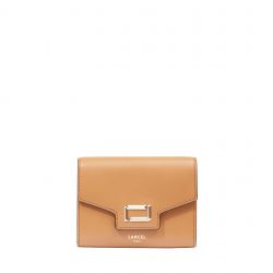 Portefeuille Compact Rabat Angèle en Cuir