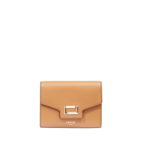 Portefeuille Compact Rabat Angèle en Cuir