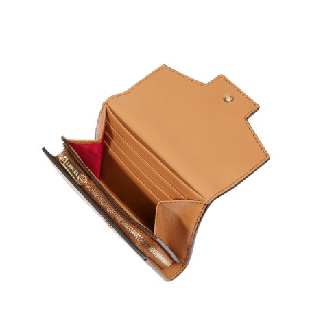 Portefeuille Compact Rabat Angèle en Cuir