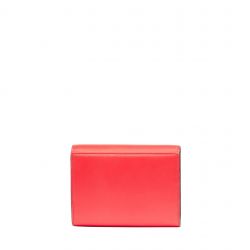 Portefeuille Compact Rabat Angèle en Cuir
