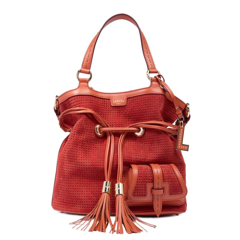 Sac Seau M Premier Flirt Suède Perforé Sac Seau M Premier Flirt Suède Perforé