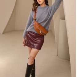 Sac Banane Giulia en Cuir Vachette
