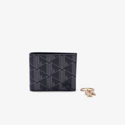 Coffret Portefeuille et Porte-clés Blend en Cuir