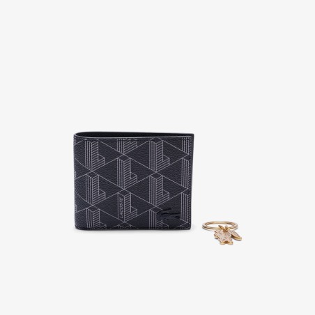 Coffret Portefeuille et Porte-clés Blend en Cuir