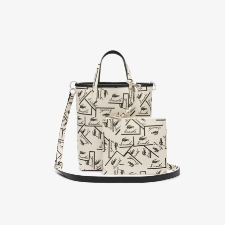 Petit Sac Cabas Réversible Anna en Synthétique - Lacoste
