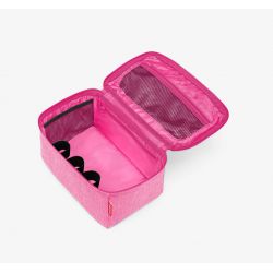Vanity Beautycase Twist Pink en Toile