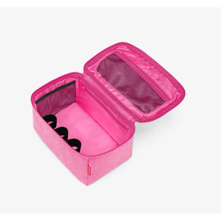 Vanity Beautycase Twist Pink en Toile