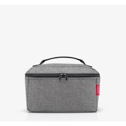Vanity Beautycase Twist Silver en Toile
