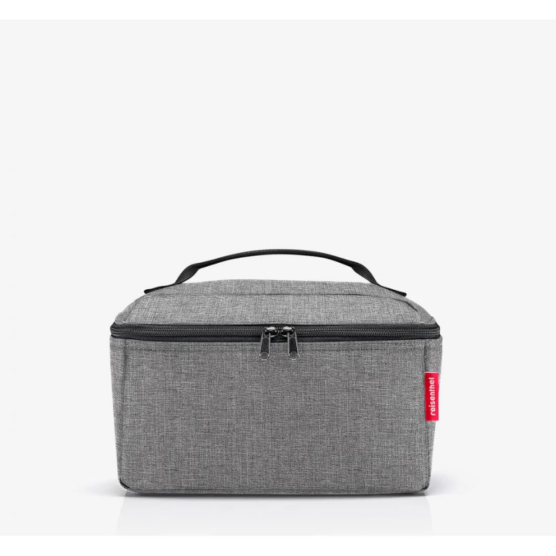 Vanity Beautycase Twist Silver en Toile Vanity Beautycase Twist Silver en Toile