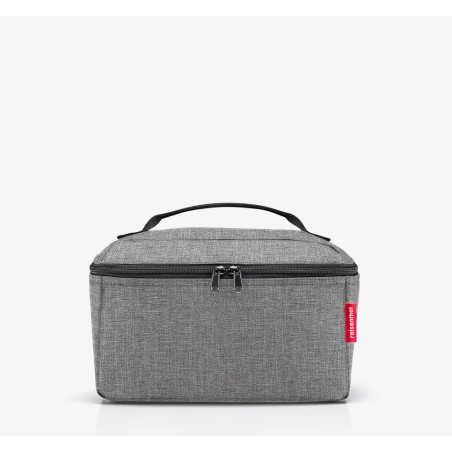 Vanity Beautycase Twist Silver en Toile
