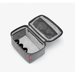 Vanity Beautycase Twist Silver en Toile