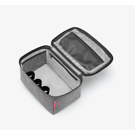 Vanity Beautycase Twist Silver en Toile