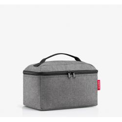 Vanity Beautycase Twist Silver en Toile