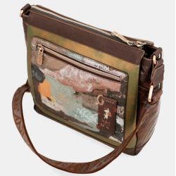 Sac Bandoulière Carré Core en Synthétique