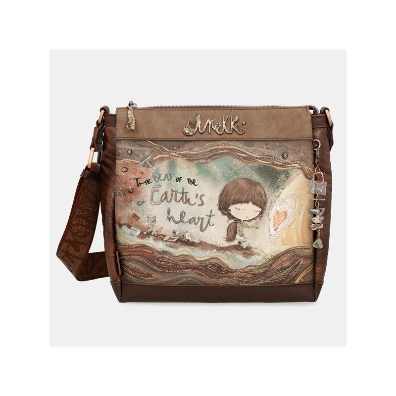 Sac Bandoulière Carré Core en Synthétique