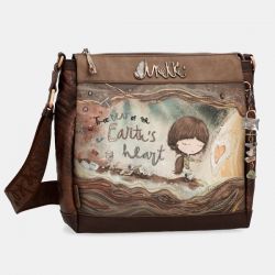 Sac Bandoulière Carré Core en Synthétique