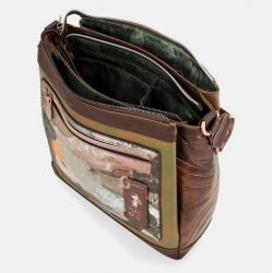 Sac Bandoulière Carré Core en Synthétique