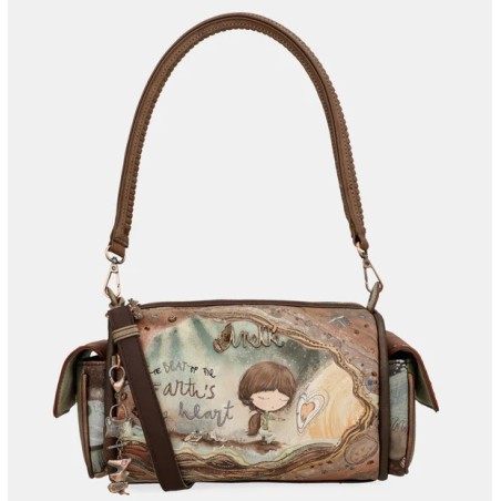 Petit Sac Epaule Bowling Core en Synthétique