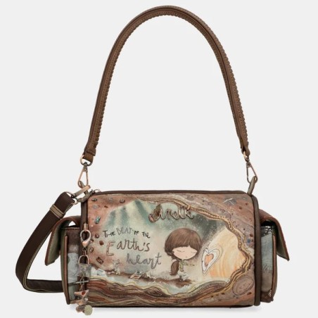 Petit Sac Epaule Bowling Core en Synthétique