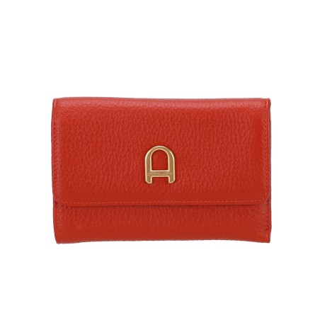 Portefeuille zippé cuir Camille