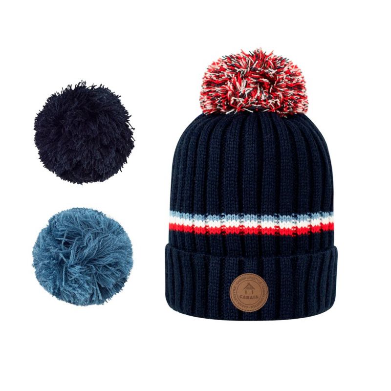 Bonnet 3 Pompons Manhattan Bonnet 3 Pompons Manhattan