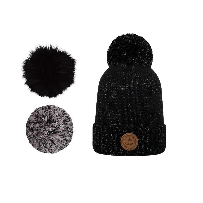 Bonnet 3 Pompons Irish Coffee Bonnet 3 Pompons Irish Coffee