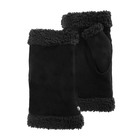Mitaines Femme Cuir de Chèvre Velours 