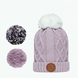 Bonnet 3 Pompons Appletini Polaire - Cabaia