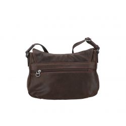 Grand Sac Bandoulière à Rabat Laura en Cuir