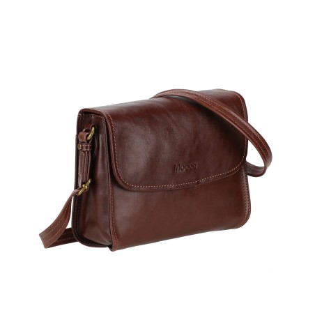 Sac Bandoulière à Rabat Léa en Cuir