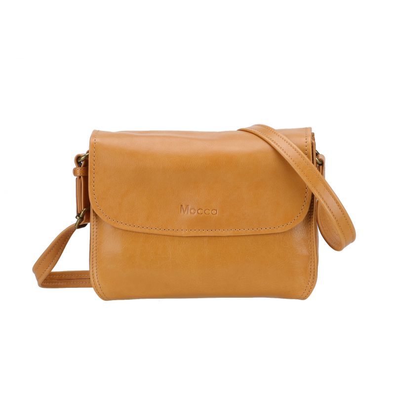 Sac Bandoulière à Rabat Léa en Cuir Sac Bandoulière à Rabat Léa en Cuir