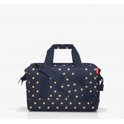 Sac de Voyage Allrounder M Metallic Dots Blue en Toile 